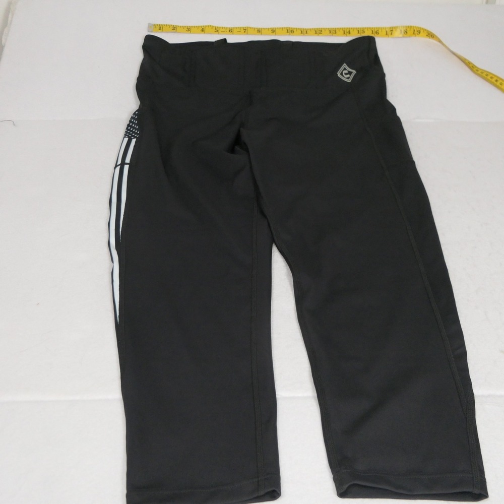 Girls With Guns Women Leggings XL Black Concealed Casual Tactical Thin Blue Line